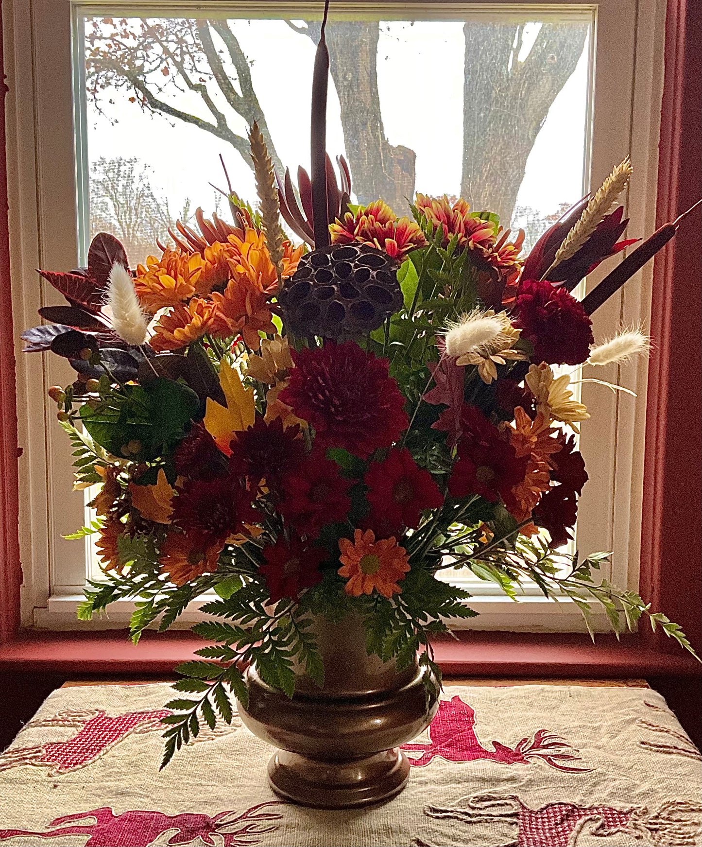 Thanksgiving Centerpiece Tall