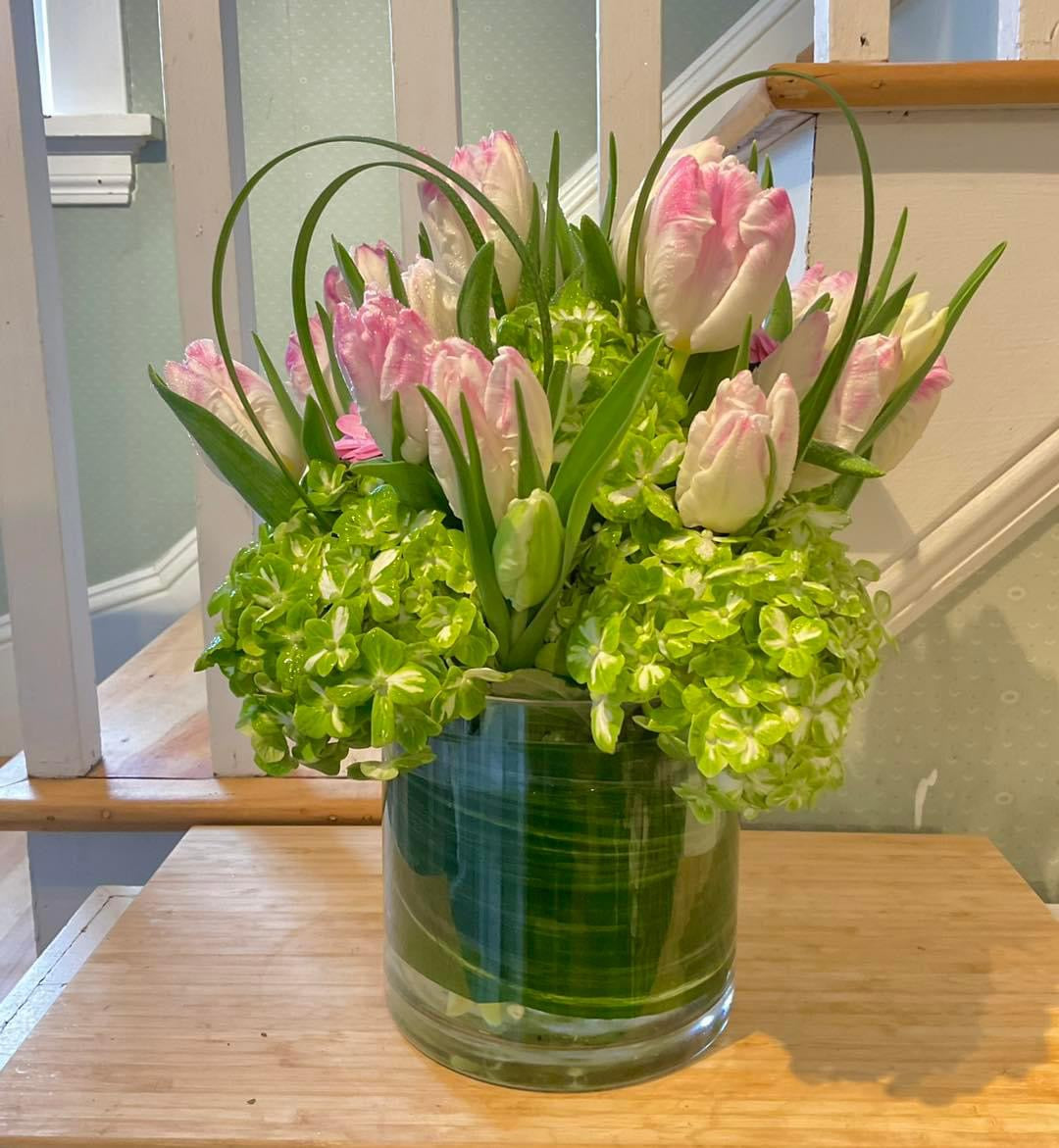 Birthday Joy Arrangement - medium delivered