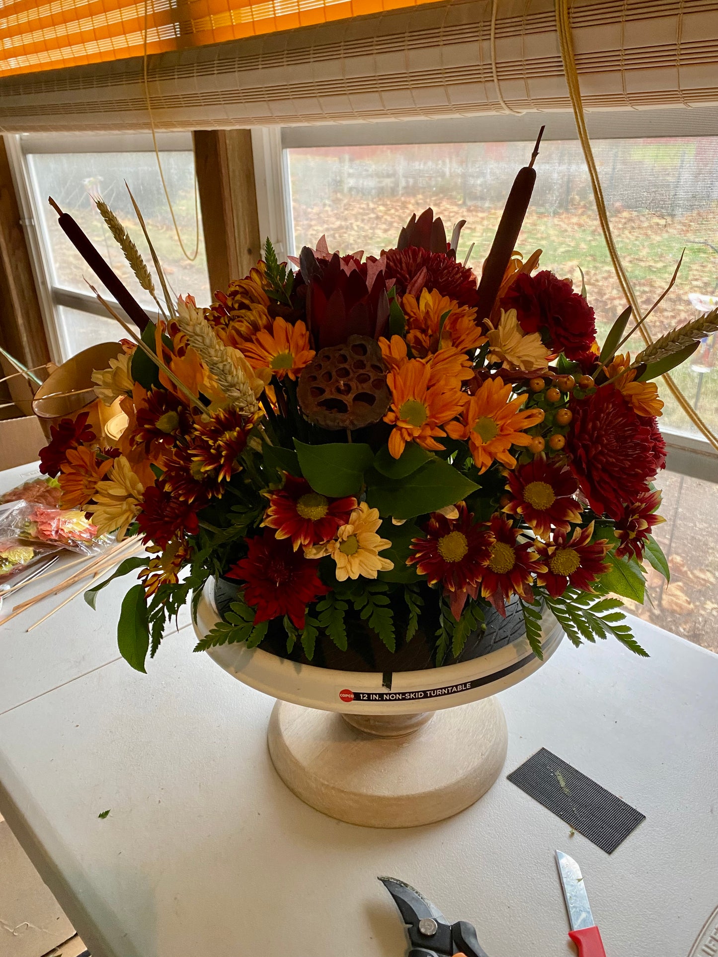 Thanksgiving Centerpiece large rectangular shape