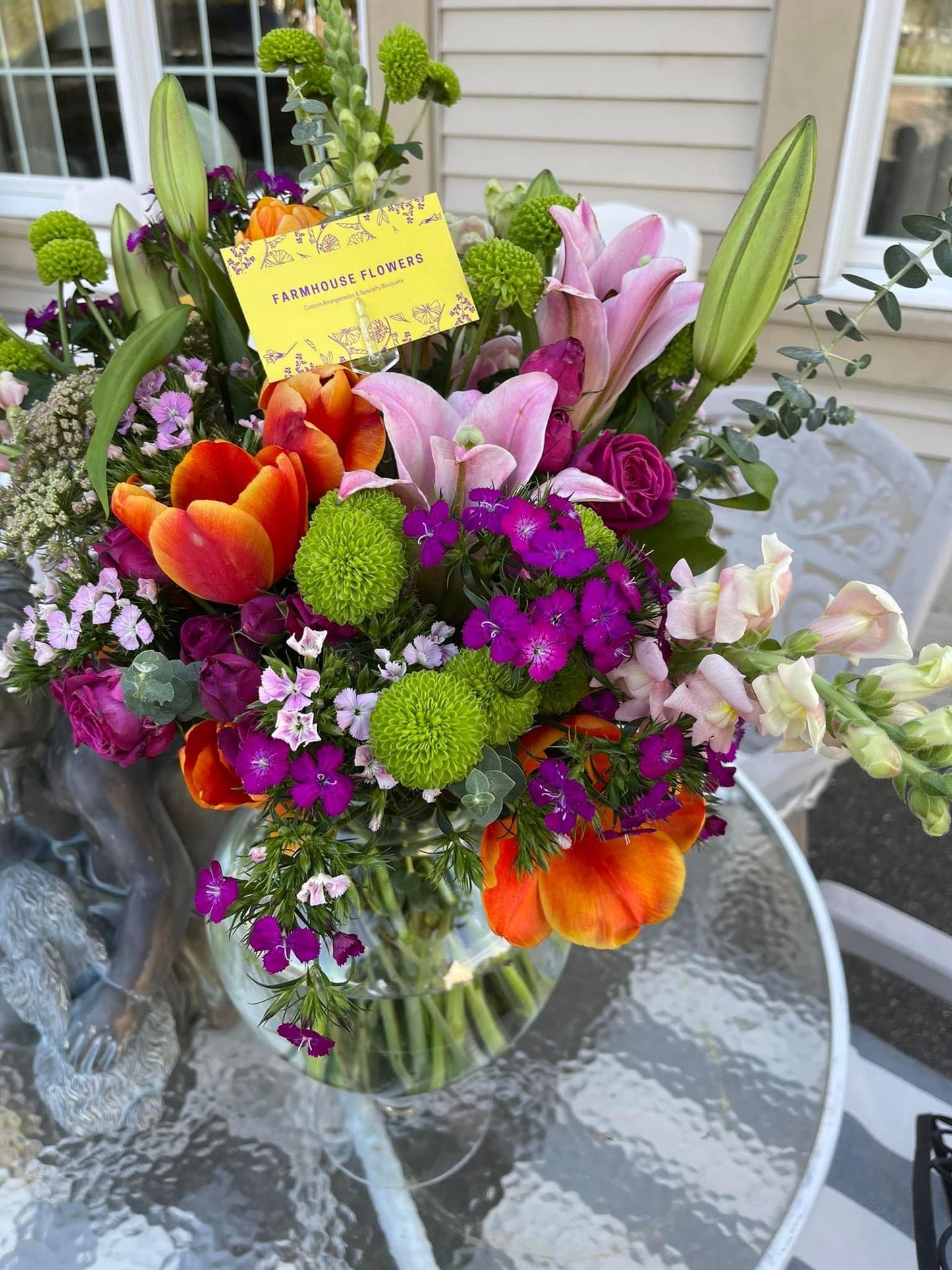 Large Custom Floral Arrangement
