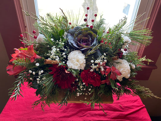 Holiday Centerpiece - rectangular medium