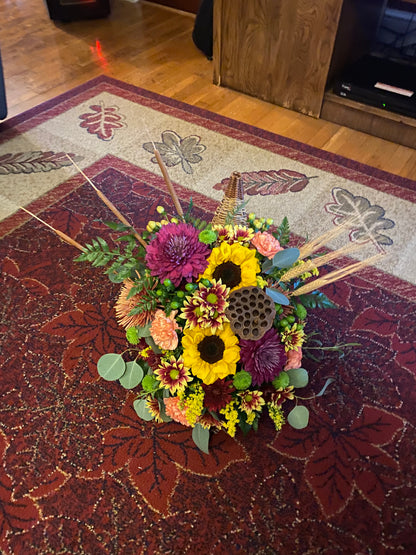 Thanksgiving Cornucopia Design